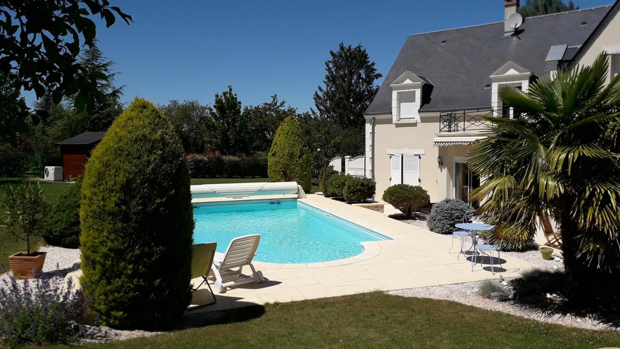 Villa Le Clos De Mosny Amboise Exteriör bild